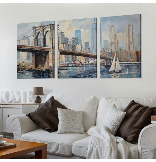 Sunset Reflection Canvas Prints – Serene Water Landscape Art for Home