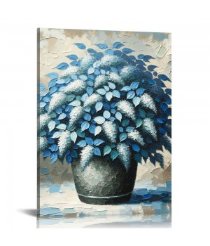 Abstract Oil Painting Canvas Prints – Bold Color Wall Art for Living Room or Office